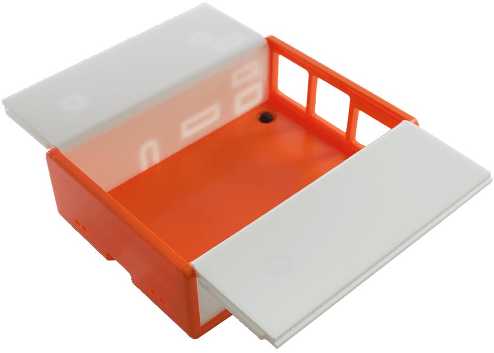 קופסת זיווד עבור RASPBERRY PI 3 FLICK HAT